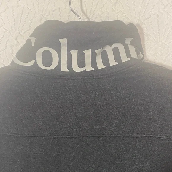 Columbia Black Sportswear Pullover Logo Heavy Back Collar Women’s Medium - Picture 8 of 8